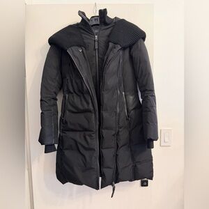 Mackage Black Puffer Jacket Small